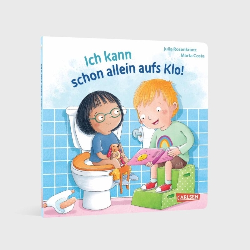 Buchcover und Innenansicht für das Buch: Ich kann schon allein aufs Klo!