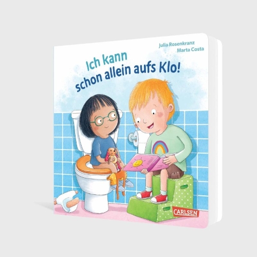 Buchcover und Innenansicht für das Buch: Ich kann schon allein aufs Klo!