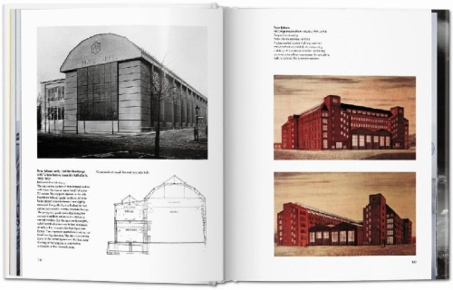 Buchcover und Innenansicht für das Buch: Architektur des 20. Jahrhunderts