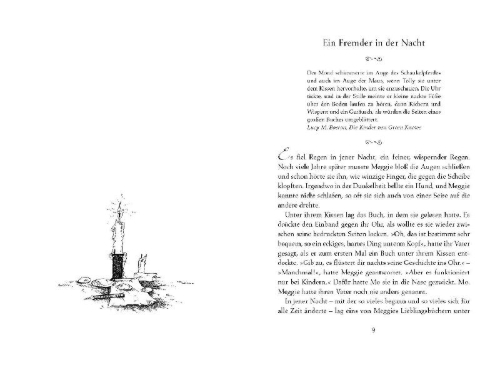 Buchcover und Innenansicht für das Buch: Tintenwelt 1. Tintenherz