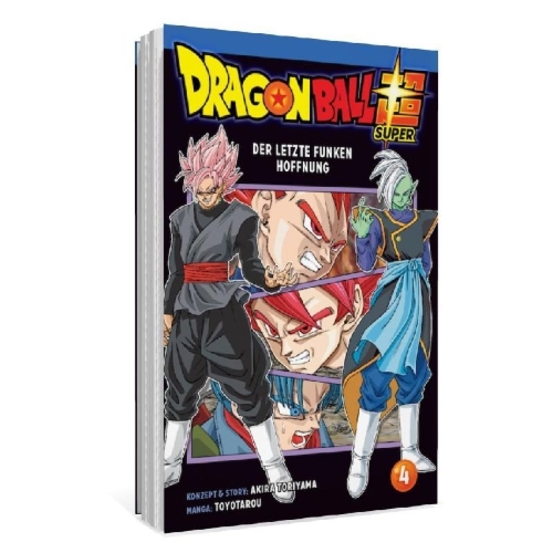 Buchcover und Innenansicht für das Buch: Dragon Ball Super