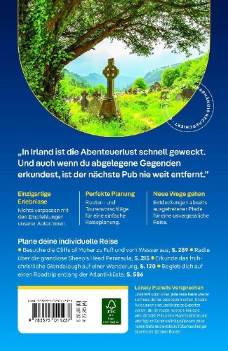 Buchcover und Innenansicht für das Buch: LONELY PLANET Reiseführer Irland