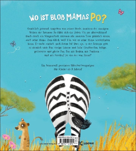 Buchcover und Innenansicht für das Buch: Which Bum's Mums?