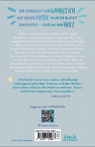 Buchcover und Innenansicht für das Buch: Vielleicht nie (Vielleicht-Trilogie, Band 2)