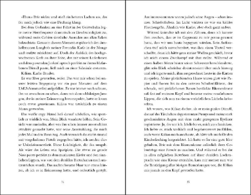 Buchcover und Innenansicht für das Buch: Vielleicht nie (Vielleicht-Trilogie, Band 2)