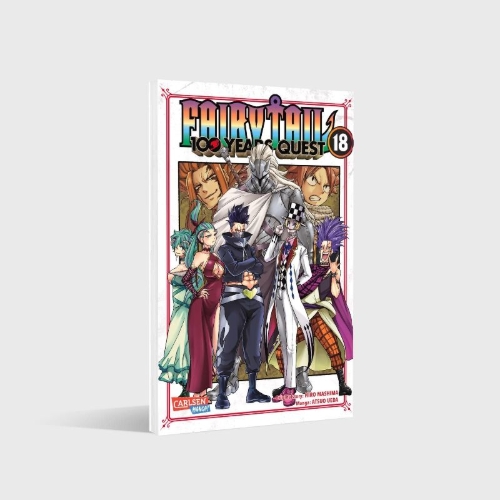 Buchcover und Innenansicht für das Buch: Fairy Tail: 100 Years Quest