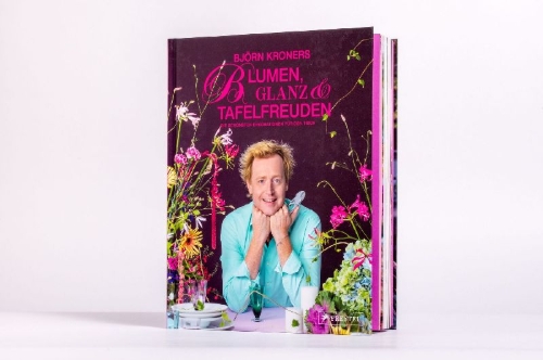 Buchcover und Innenansicht für das Buch: Blumen, Glanz und Tafelfreuden