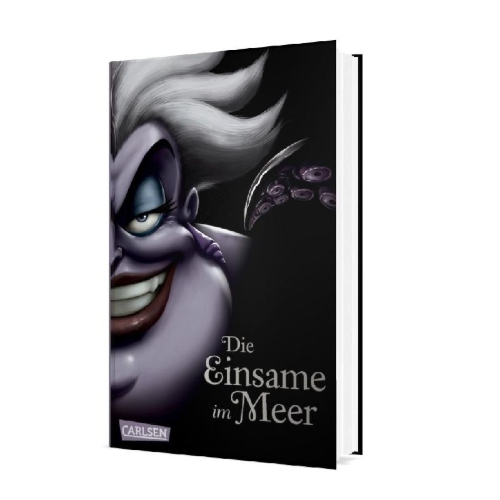 Buchcover und Innenansicht für das Buch: Disney Villains 3: Die Einsame im Meer