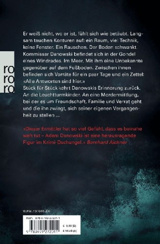 Buchcover und Innenansicht für das Buch: Danowski: Fallwind