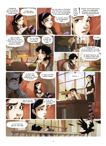 Buchcover und Innenansicht für das Buch: Nevermoor 1