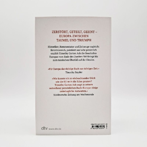 Buchcover und Innenansicht für das Buch: Europa