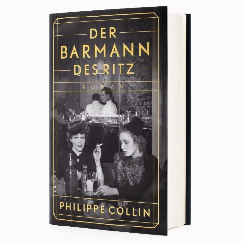 Buchcover und Innenansicht für das Buch: Le barman du Ritz