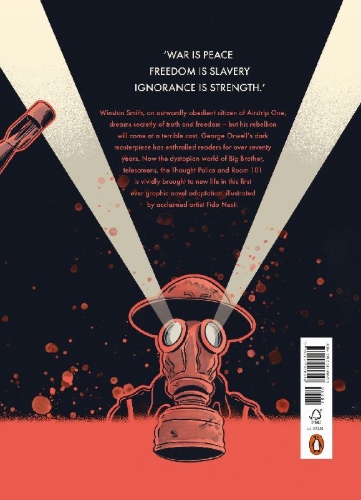 Buchcover und Innenansicht für das Buch: Nineteen Eighty-Four. The Graphic Novel