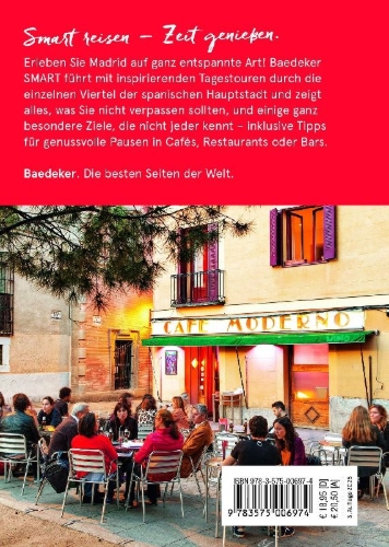 Buchcover und Innenansicht für das Buch: Baedeker SMART Reiseführer Madrid