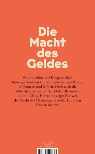 Buchcover und Innenansicht für das Buch: Geld als Waffe