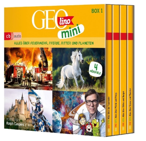 Buchcover und Innenansicht für das Buch: GEOLINO MINI: Box 1