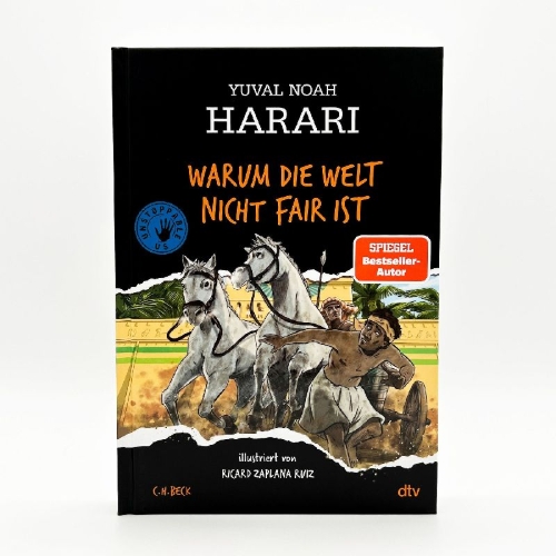 Buchcover und Innenansicht für das Buch: Warum die Welt nicht fair ist