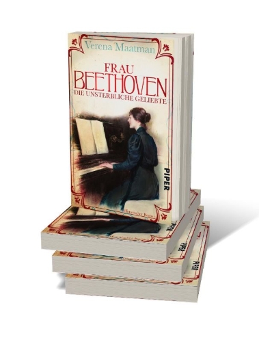 Buchcover und Innenansicht für das Buch: Frau Beethoven