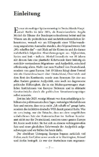 Buchcover und Innenansicht für das Buch: Merkels Werk - Unser Untergang