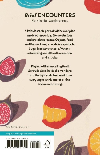 Buchcover und Innenansicht für das Buch: Tender Buttons
