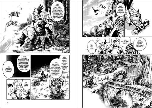 Buchcover und Innenansicht für das Buch: Isekai Samurai