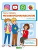 Buchcover und Innenansicht für das Buch: Mach deinen Medienführerschein