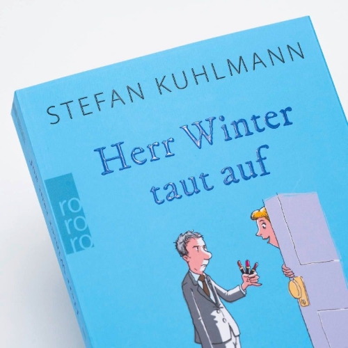 Buchcover und Innenansicht für das Buch: Herr Winter taut auf