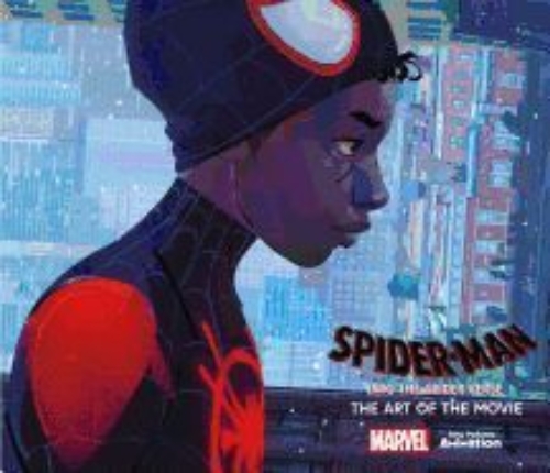 Buchcover und Innenansicht für das Buch: Spider-Man: Into the Spider-Verse -The Art of the Movie
