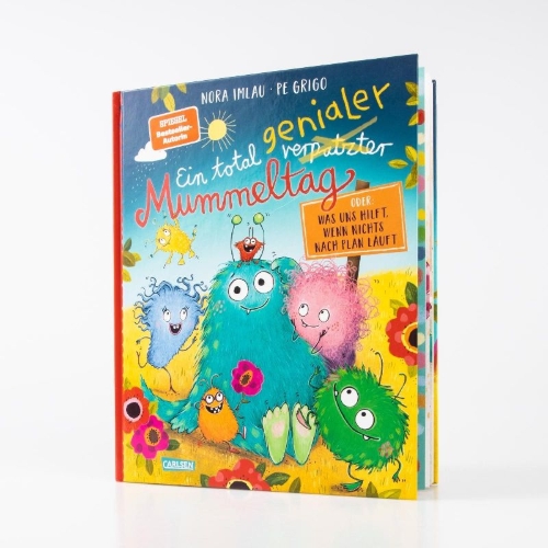 Buchcover und Innenansicht für das Buch: Ein total genialer Mummeltag
