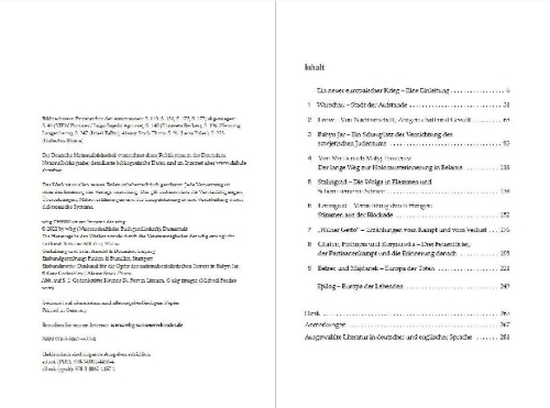 Buchcover und Innenansicht für das Buch: Offene Wunden Osteuropas