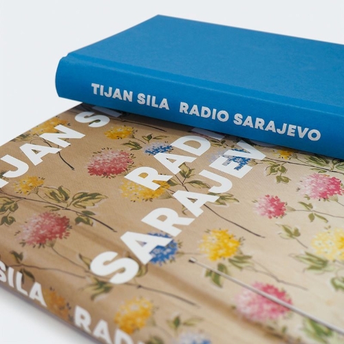 Buchcover und Innenansicht für das Buch: Radio Sarajevo