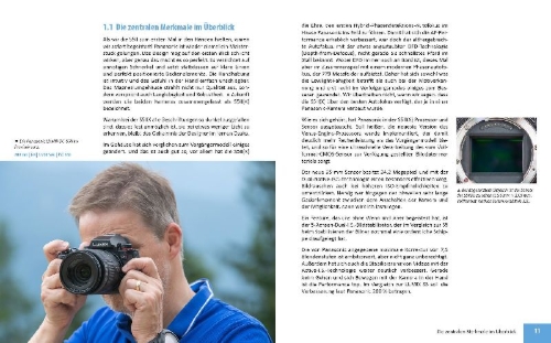 Buchcover und Innenansicht für das Buch: Panasonic LUMIX DC-S5II / DC-S5II¿X: Das umfangreiche Praxisbuch zu Ihrer Kamera