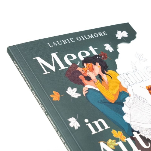 Buchcover und Innenansicht für das Buch: Meet me in Autumn: Herbstliche Ausmalmomente
