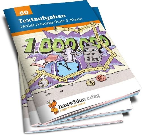 Buchcover und Innenansicht für das Buch: Mathematik: Sachaufgaben mit Lösungen - rechnen, lernen, üben, fördern