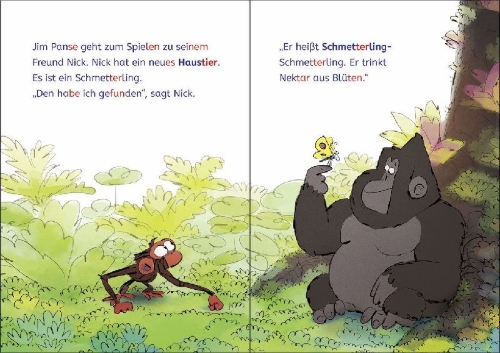 Buchcover und Innenansicht für das Buch: Grumpy Monkey - Too Many Bugs