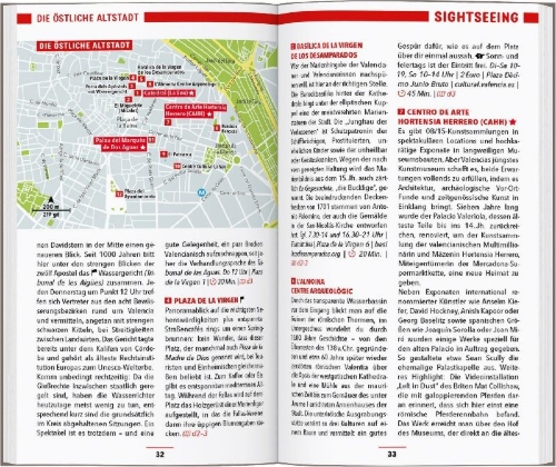 Buchcover und Innenansicht für das Buch: MARCO POLO Reiseführer Valencia