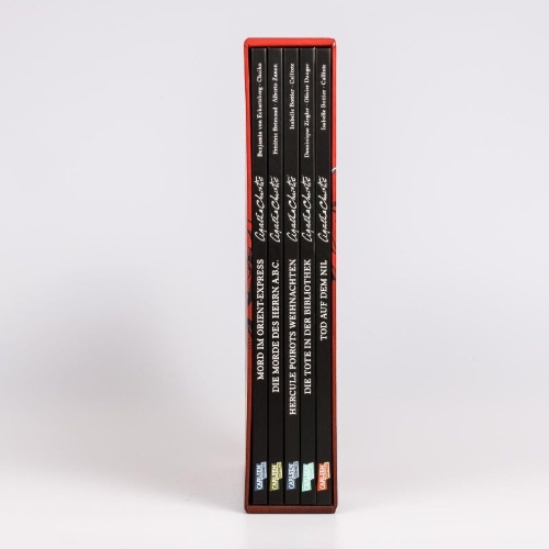 Buchcover und Innenansicht für das Buch: Agatha Christie Classics: Schuber