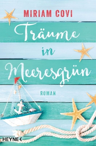 Buchcover und Innenansicht für das Buch: Träume in Meeresgrün
