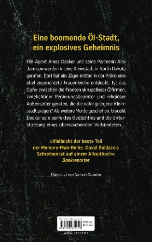 Buchcover und Innenansicht für das Buch: Walk The Wire (Amos Decker 6)