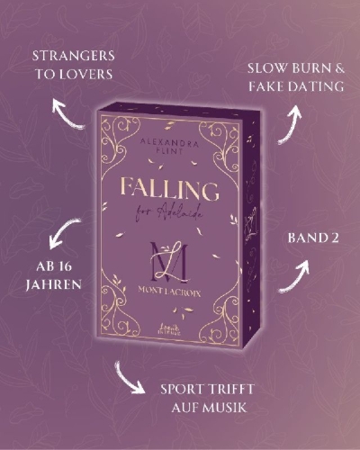 Buchcover und Innenansicht für das Buch: Mont Lacroix (Band 2) - Falling for Adelaide
