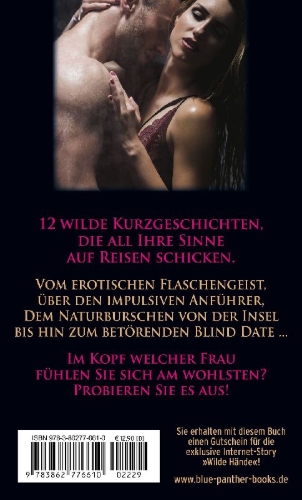Buchcover und Innenansicht für das Buch: Wildes Verlangen | 12 Erotische Geschichten