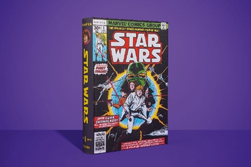 Buchcover und Innenansicht für das Buch: Star Wars Comics Library Vol. 1