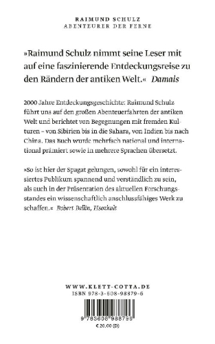 Buchcover und Innenansicht für das Buch: Abenteurer der Ferne