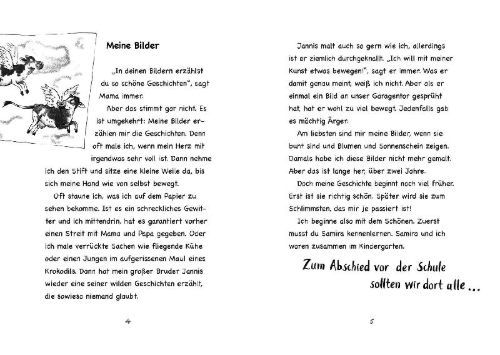 Buchcover und Innenansicht für das Buch: Carlas Comics