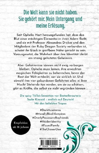 Buchcover und Innenansicht für das Buch: Promised in Blood