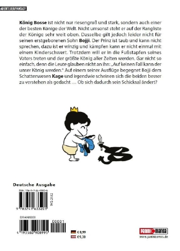 Buchcover und Innenansicht für das Buch: Ranking of Kings 01
