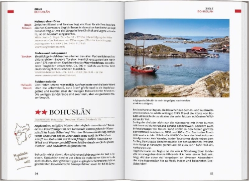 Buchcover und Innenansicht für das Buch: Baedeker Reiseführer Südschweden, Stockholm