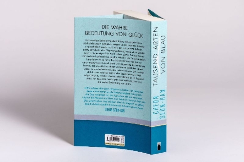 Buchcover und Innenansicht für das Buch: Tausend Arten von Blau