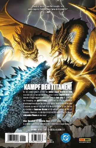 Buchcover und Innenansicht für das Buch: Justice League vs. Godzilla vs. Kong 2 #1-#7