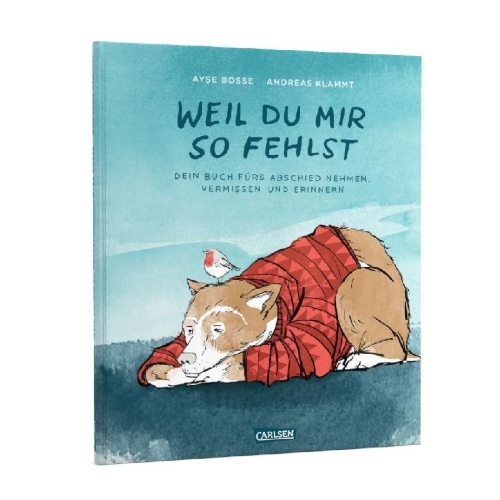 Buchcover und Innenansicht für das Buch: Weil du mir so fehlst